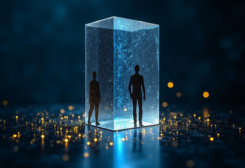 Abstract representation of secure data auditing and talent protection